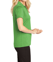 Ladies Moisture-Wicking, Heather Contender Short Sleeve Polo