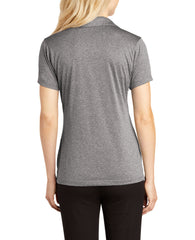 Ladies Moisture-Wicking, Heather Contender Short Sleeve Polo
