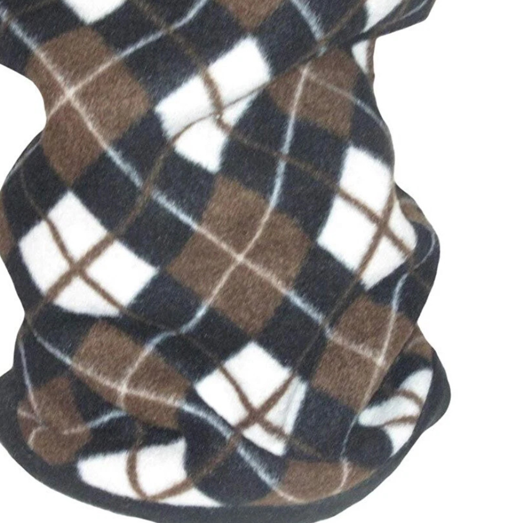 Winter Fleece Neck Gaiter Warmer For Men Women Skiing Face Mask Brown