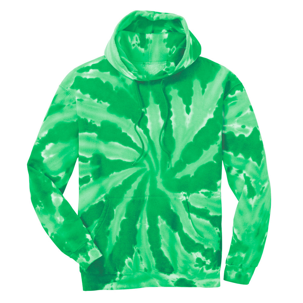 Men's Tie-Dye Pullover Vibrant & Comfortable Hooded Sweatshirt