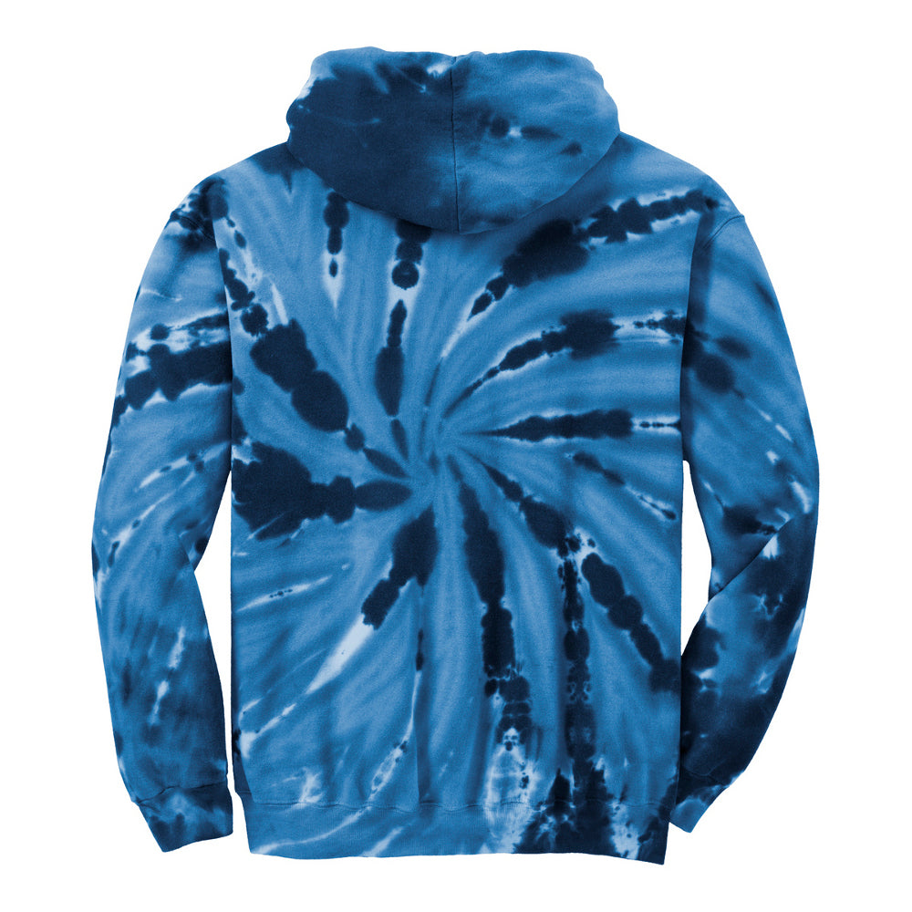 Men's Tie-Dye Pullover Vibrant & Comfortable Hooded Sweatshirt
