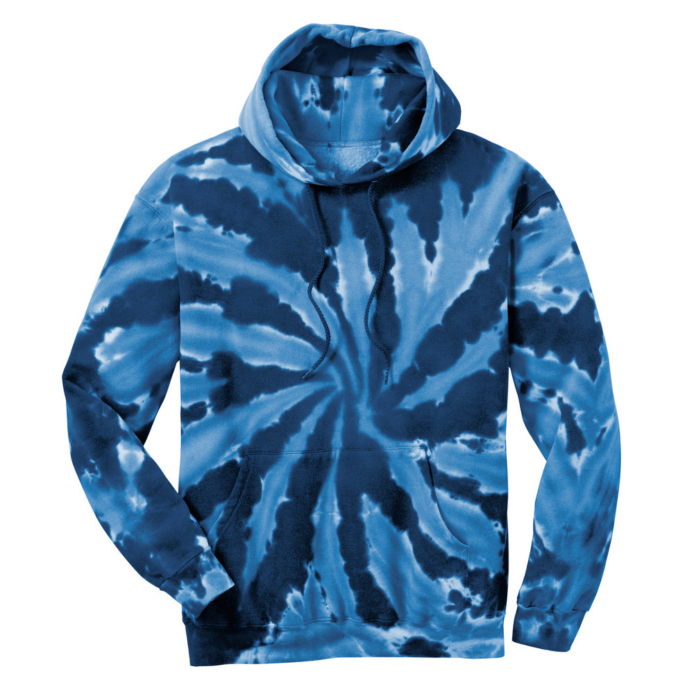 Men's Tie-Dye Pullover Vibrant & Comfortable Hooded Sweatshirt