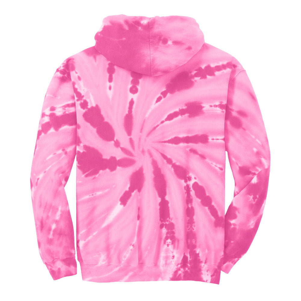 Men's Tie-Dye Pullover Vibrant & Comfortable Hooded Sweatshirt