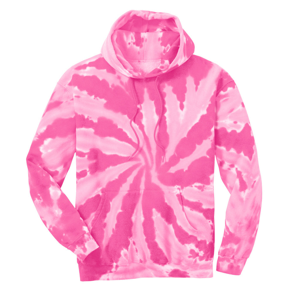 Men's Tie-Dye Pullover Vibrant & Comfortable Hooded Sweatshirt