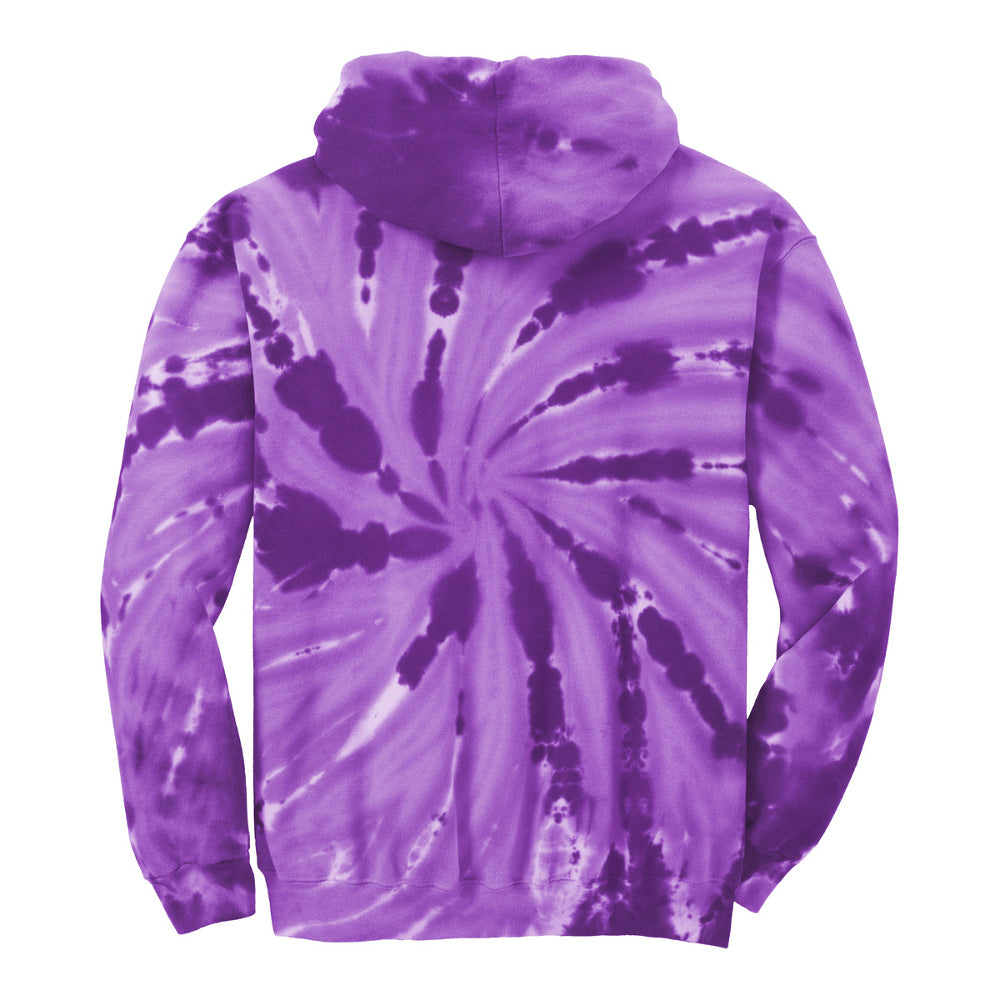 Men's Tie-Dye Pullover Vibrant & Comfortable Hooded Sweatshirt