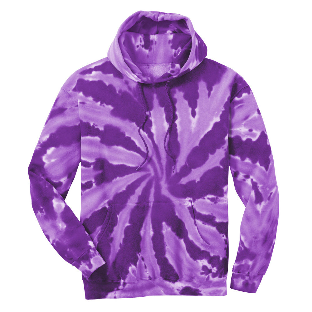 Men's Tie-Dye Pullover Vibrant & Comfortable Hooded Sweatshirt