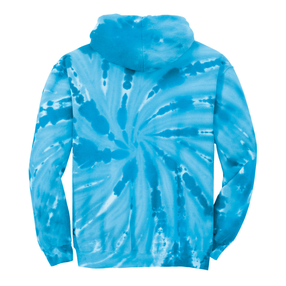 Men's Tie-Dye Pullover Vibrant & Comfortable Hooded Sweatshirt
