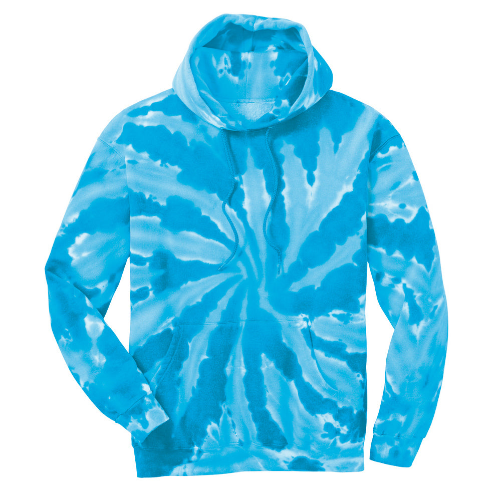 Men's Tie-Dye Pullover Vibrant & Comfortable Hooded Sweatshirt