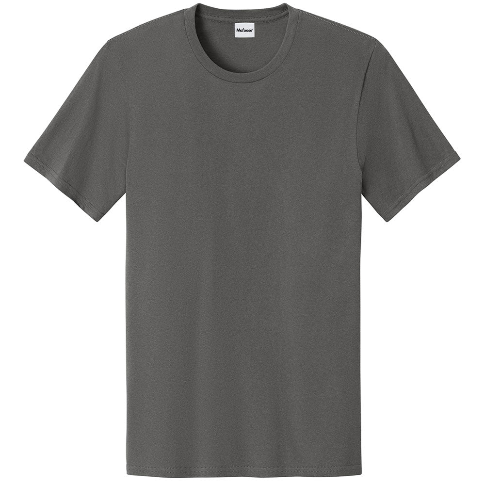 Men's Easy Cotton Tee Lightweight Soft and Comfortable Everyday Wear-Charcoal