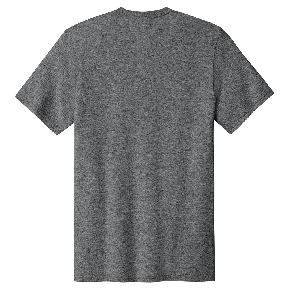 Men's Easy Cotton Tee Lightweight Soft and Comfortable Everyday Wear-Graphite Heather