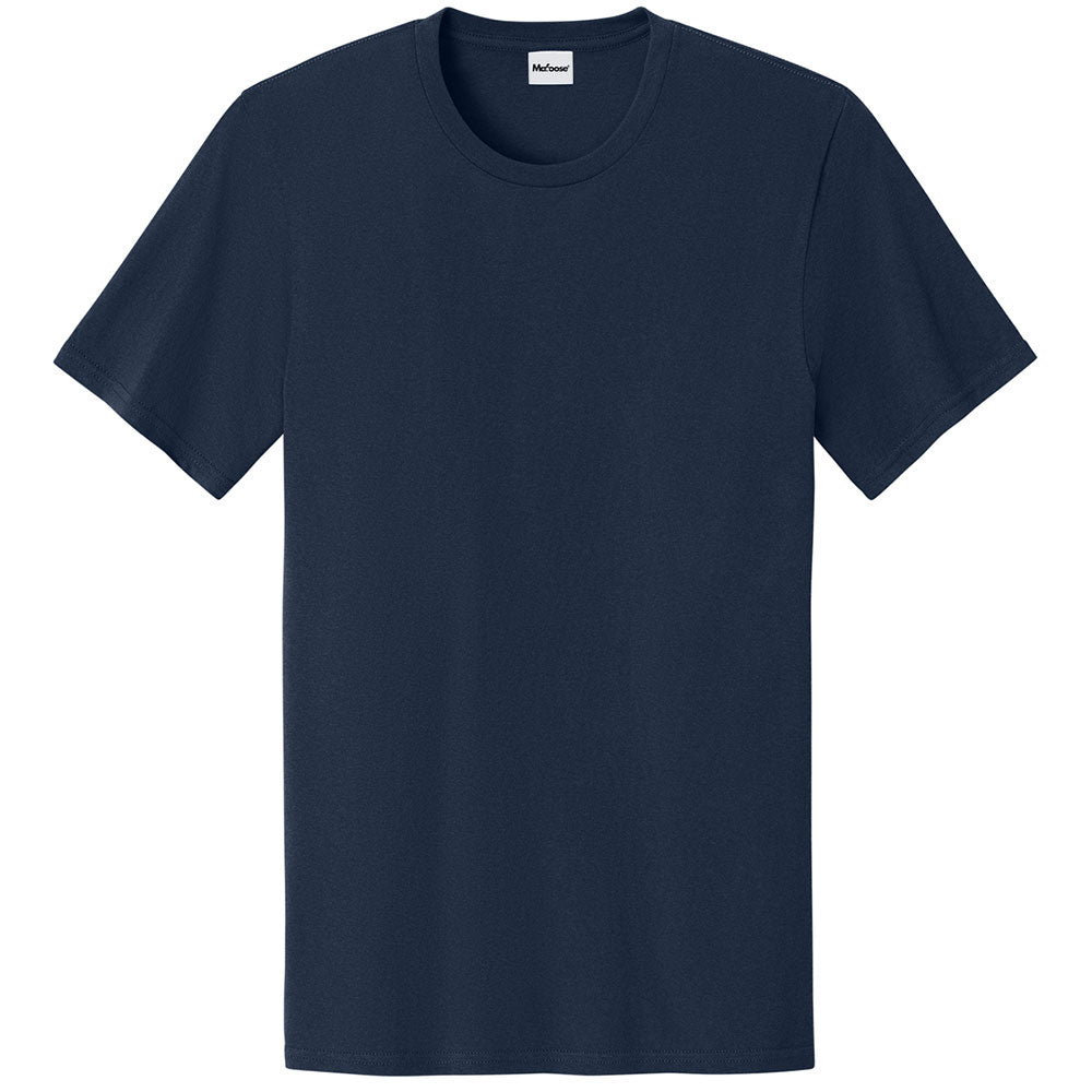 Men's Comfort Short Sleeve Easy Cotton Knit Collar T-shirt for Everyday Wear