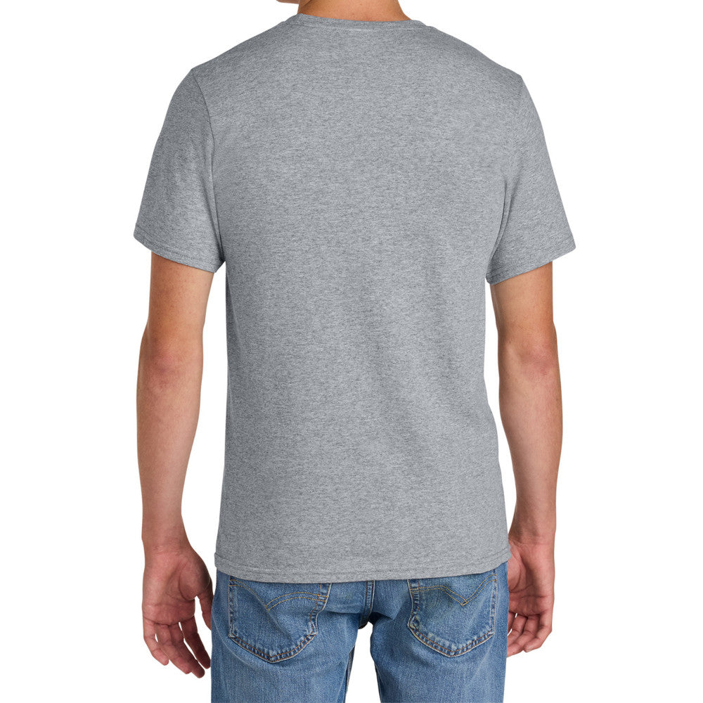 Men's Comfort Short Sleeve Easy Cotton Knit Collar T-shirt for Everyday Wear