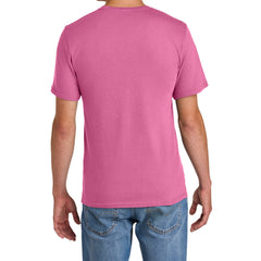 Men's Comfort Short Sleeve Easy Cotton Knit Collar T-shirt for Everyday Wear