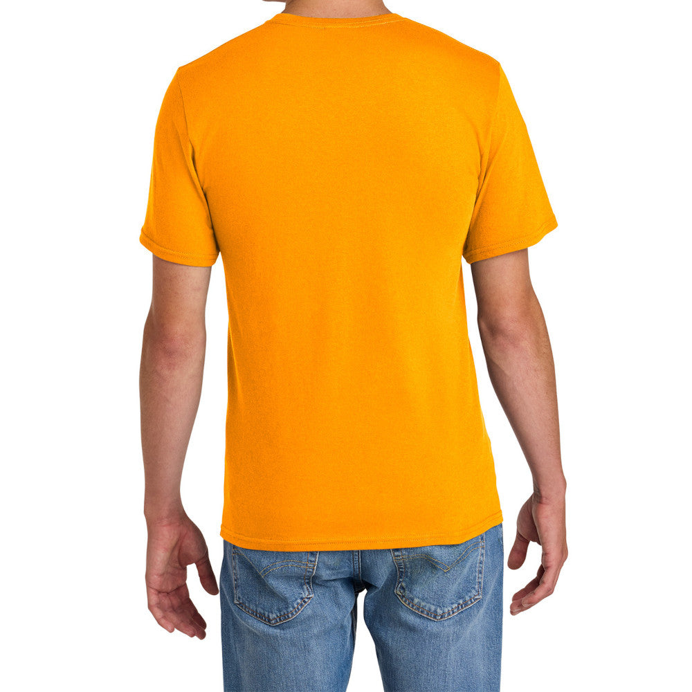 Men's Comfort Short Sleeve Easy Cotton Knit Collar T-shirt for Everyday Wear