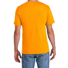 Men's Comfort Short Sleeve Easy Cotton Knit Collar T-shirt for Everyday Wear