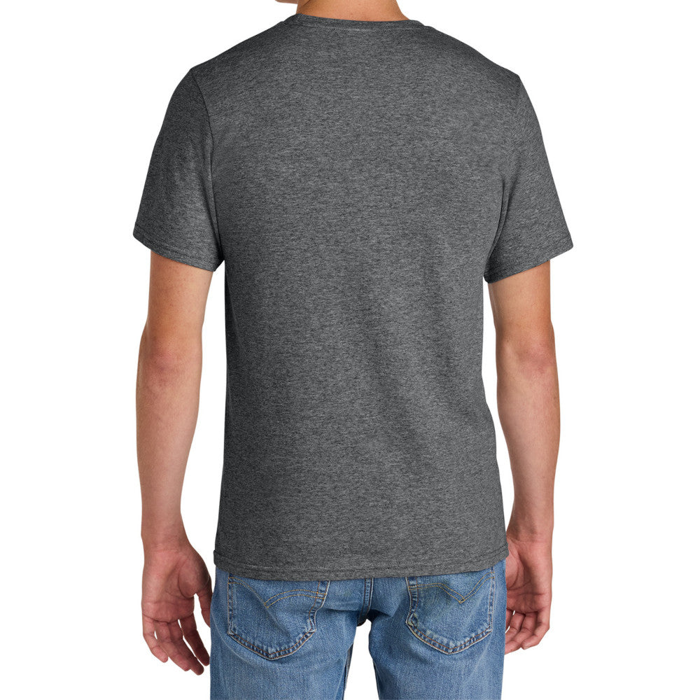 Men's Comfort Short Sleeve Easy Cotton Knit Collar T-shirt for Everyday Wear
