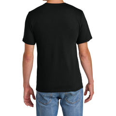 Men's Comfort Short Sleeve Easy Cotton Knit Collar T-shirt for Everyday Wear