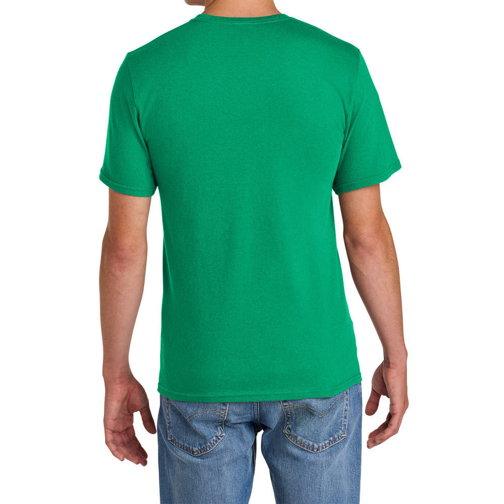 Men's Comfort Short Sleeve Easy Cotton Knit Collar T-shirt for Everyday Wear