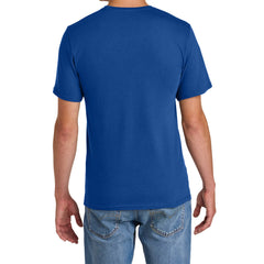 Men's Comfort Short Sleeve Easy Cotton Knit Collar T-shirt for Everyday Wear