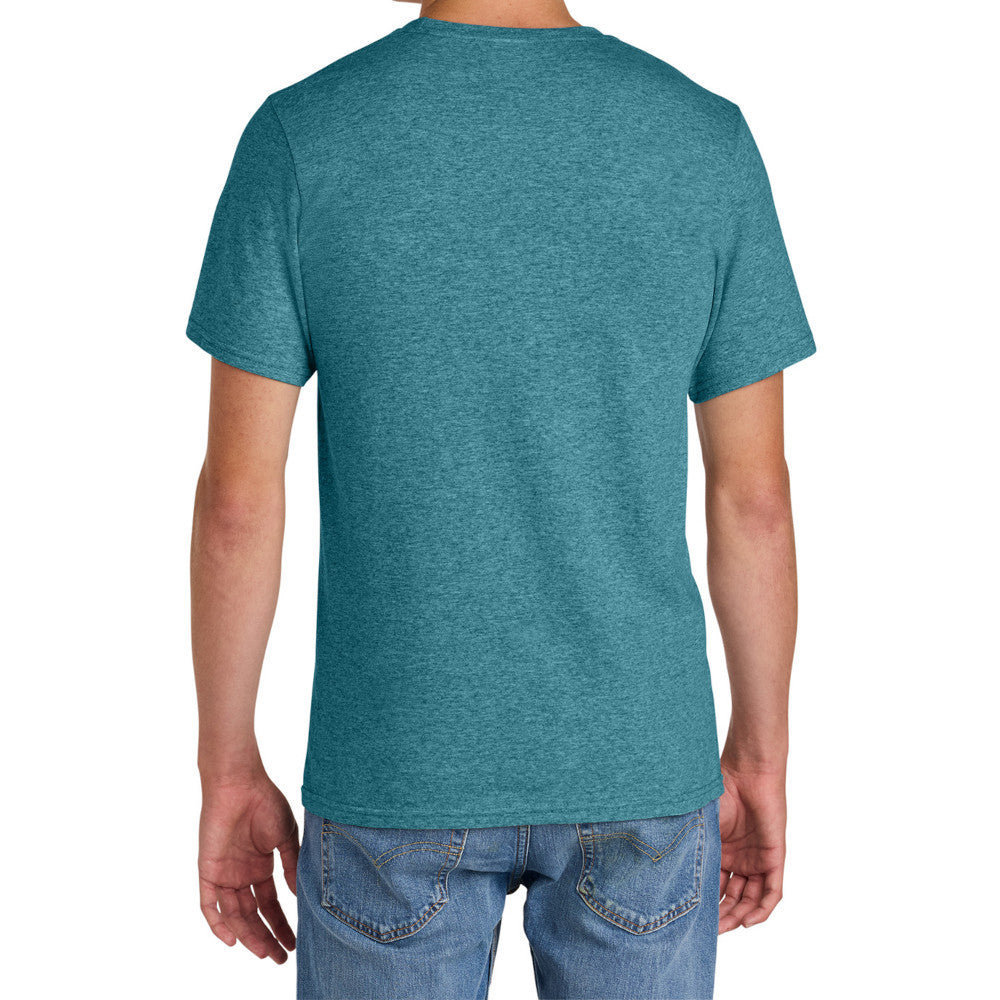 Men's Comfort Short Sleeve Easy Cotton Knit Collar T-shirt for Everyday Wear