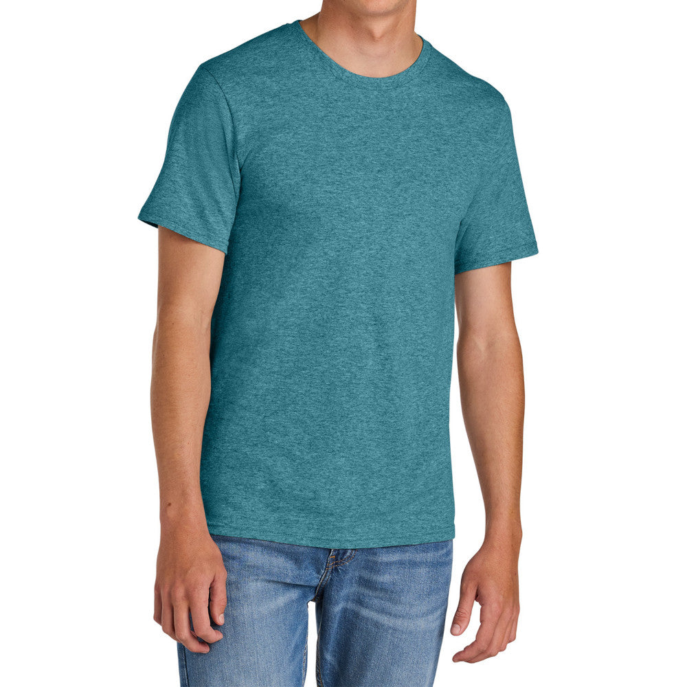Men's Comfort Short Sleeve Easy Cotton Knit Collar T-shirt for Everyday Wear