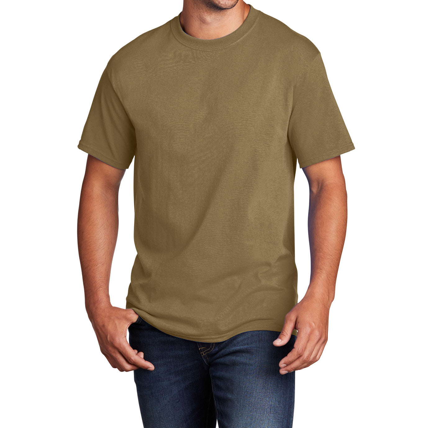 Core Cotton Tee - Coyote Brown
