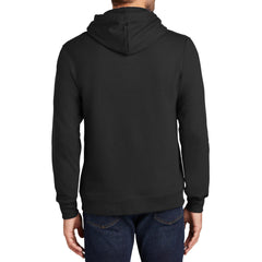 Men's Fan Favorite Fleece Hoodie Soft Cotton Blend Sports Team Colors DTG-Ready and Tag-Free Comfort-Jet Black