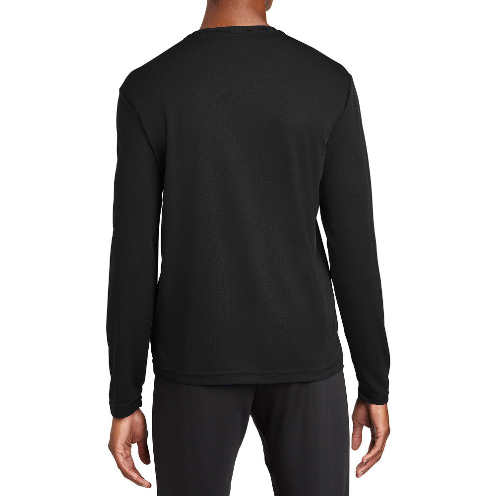 Men's PosiCharge RacerMesh Lightweight, Breathable & Moisture-Wicking Performance Long Sleeve Tee