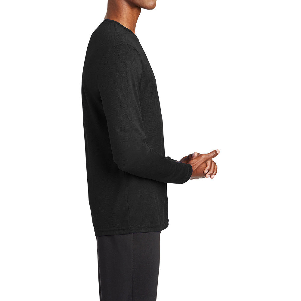 Men's PosiCharge RacerMesh Lightweight, Breathable & Moisture-Wicking Performance Long Sleeve Tee