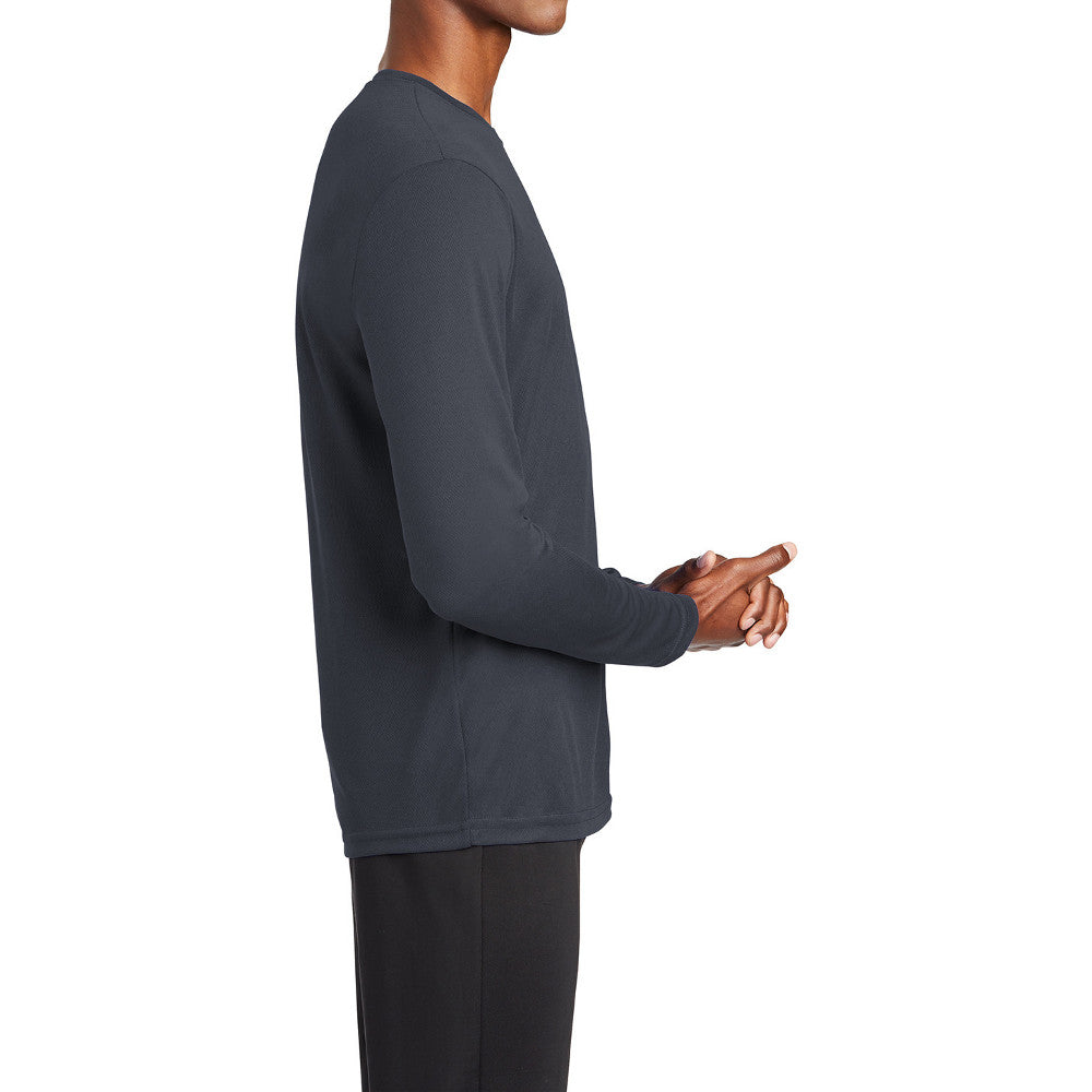 Men's PosiCharge RacerMesh Lightweight, Breathable & Moisture-Wicking Performance Long Sleeve Tee