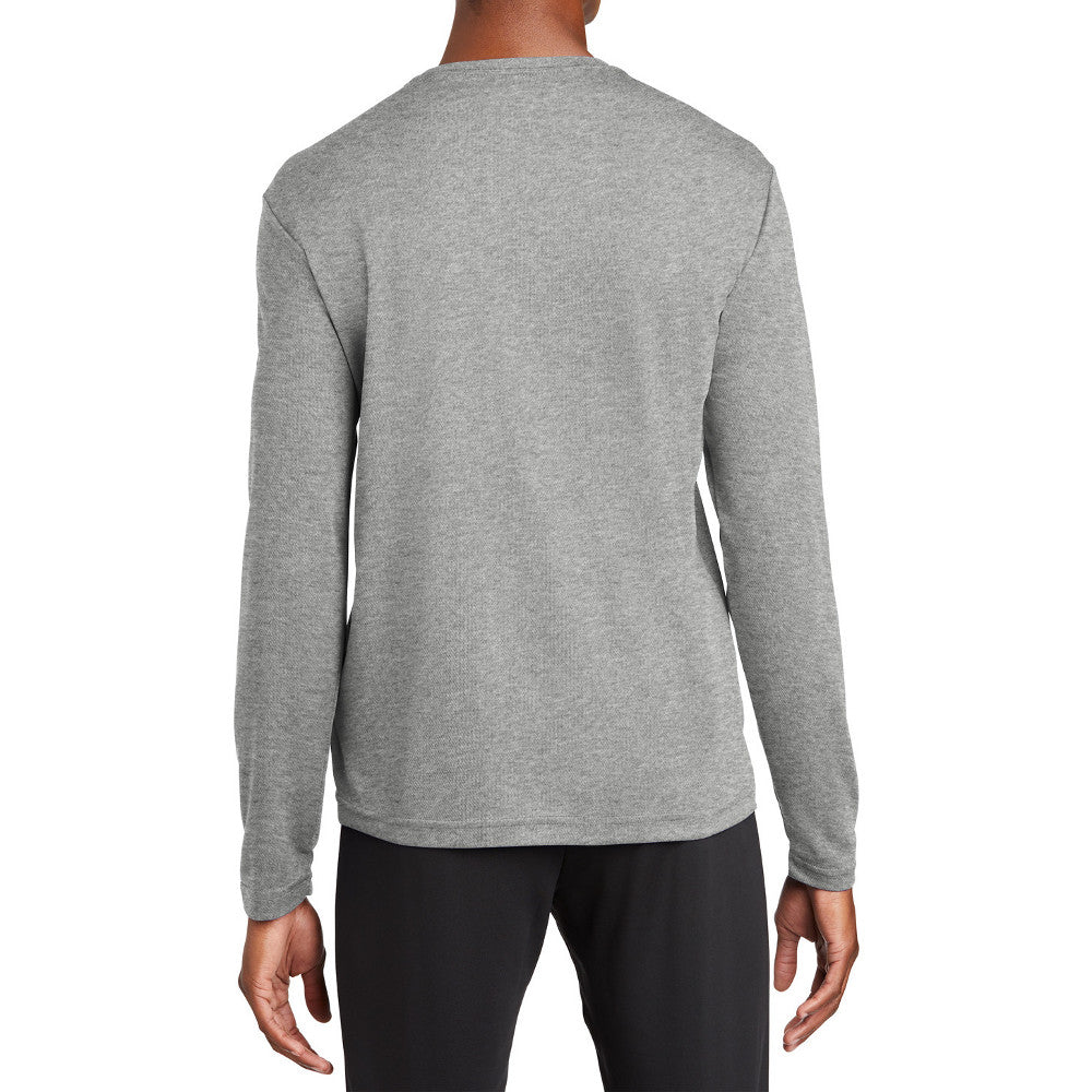 Men's PosiCharge RacerMesh Lightweight, Breathable & Moisture-Wicking Performance Long Sleeve Tee