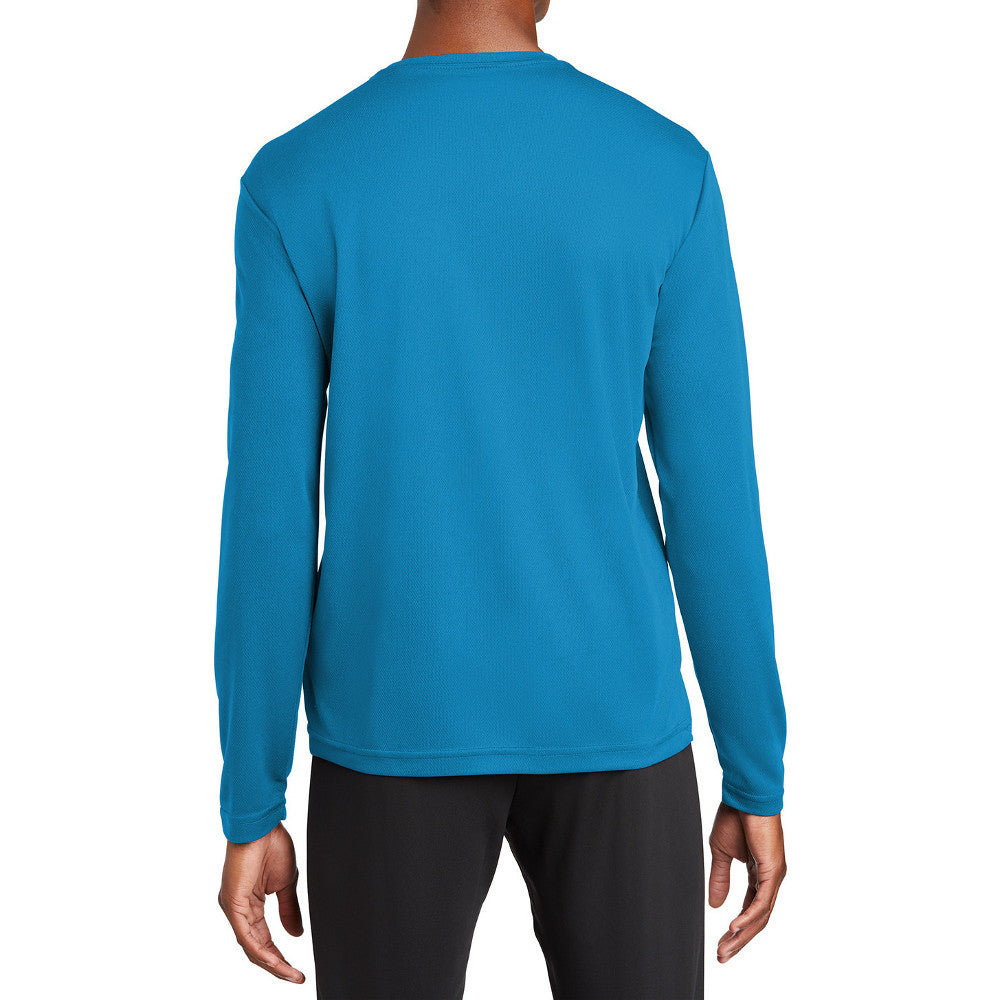 Men's PosiCharge RacerMesh Lightweight, Breathable & Moisture-Wicking Performance Long Sleeve Tee