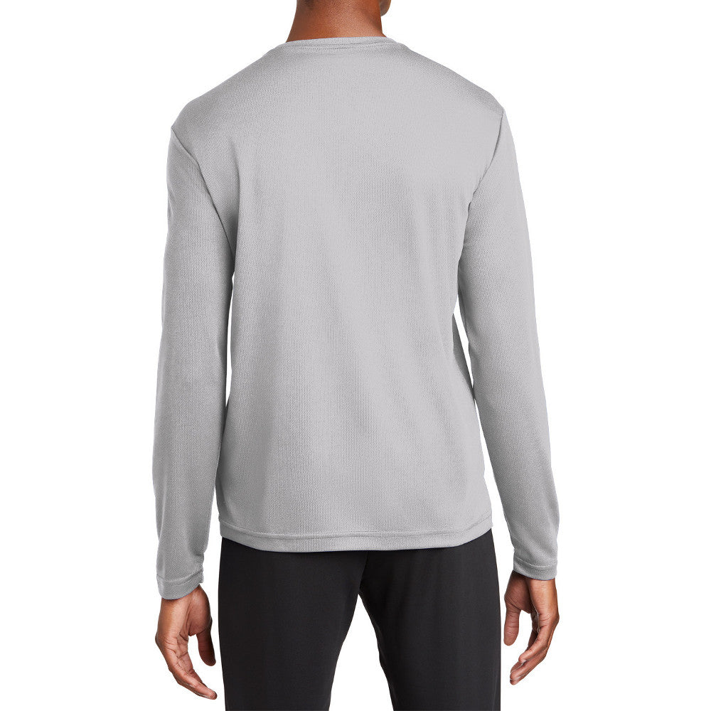 Men's PosiCharge RacerMesh Lightweight, Breathable & Moisture-Wicking Performance Long Sleeve Tee