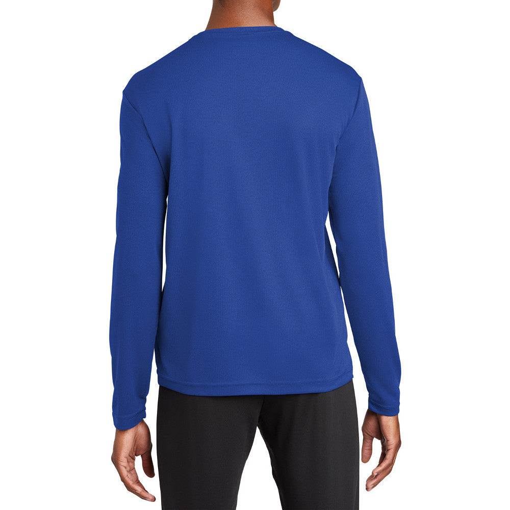 Men's PosiCharge RacerMesh Lightweight, Breathable & Moisture-Wicking Performance Long Sleeve Tee