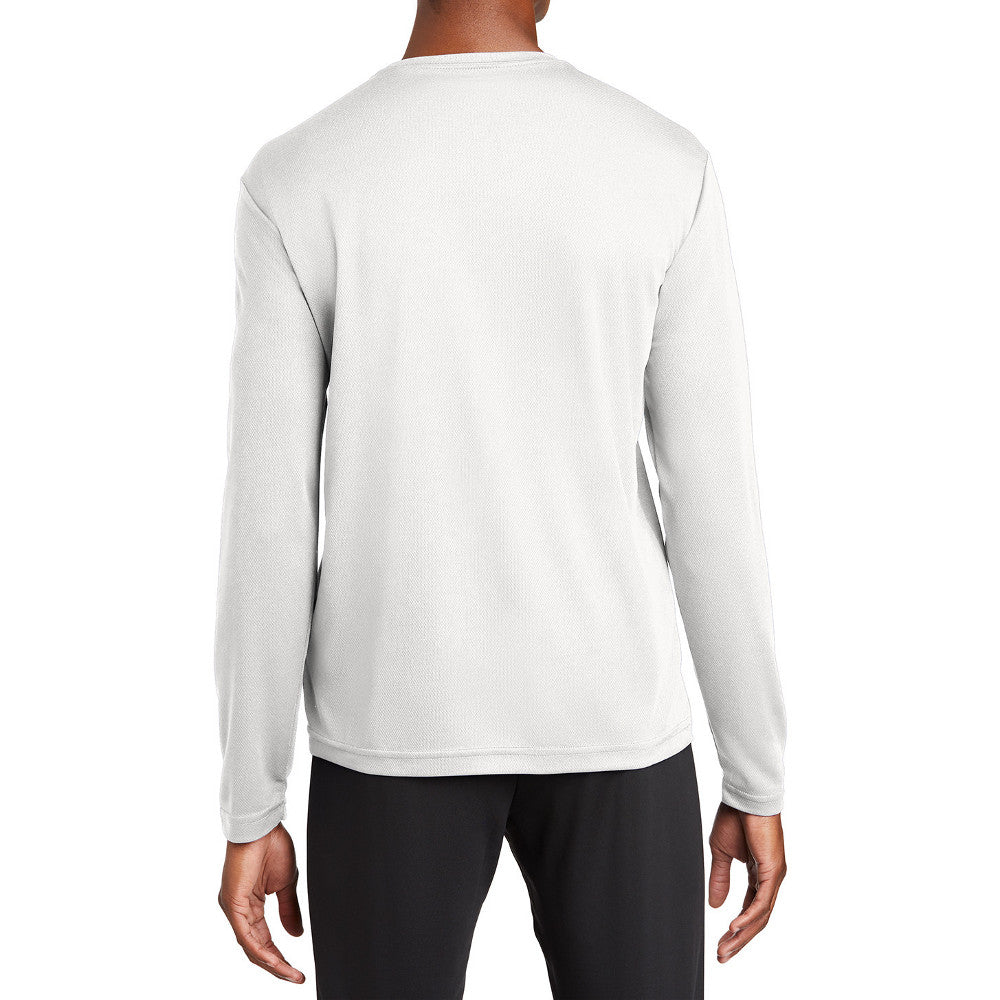 Men's PosiCharge RacerMesh Lightweight, Breathable & Moisture-Wicking Performance Long Sleeve Tee