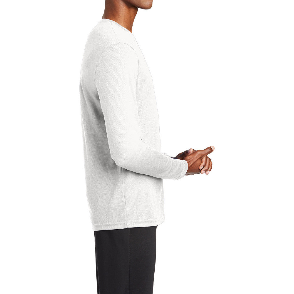 Men's PosiCharge RacerMesh Lightweight, Breathable & Moisture-Wicking Performance Long Sleeve Tee
