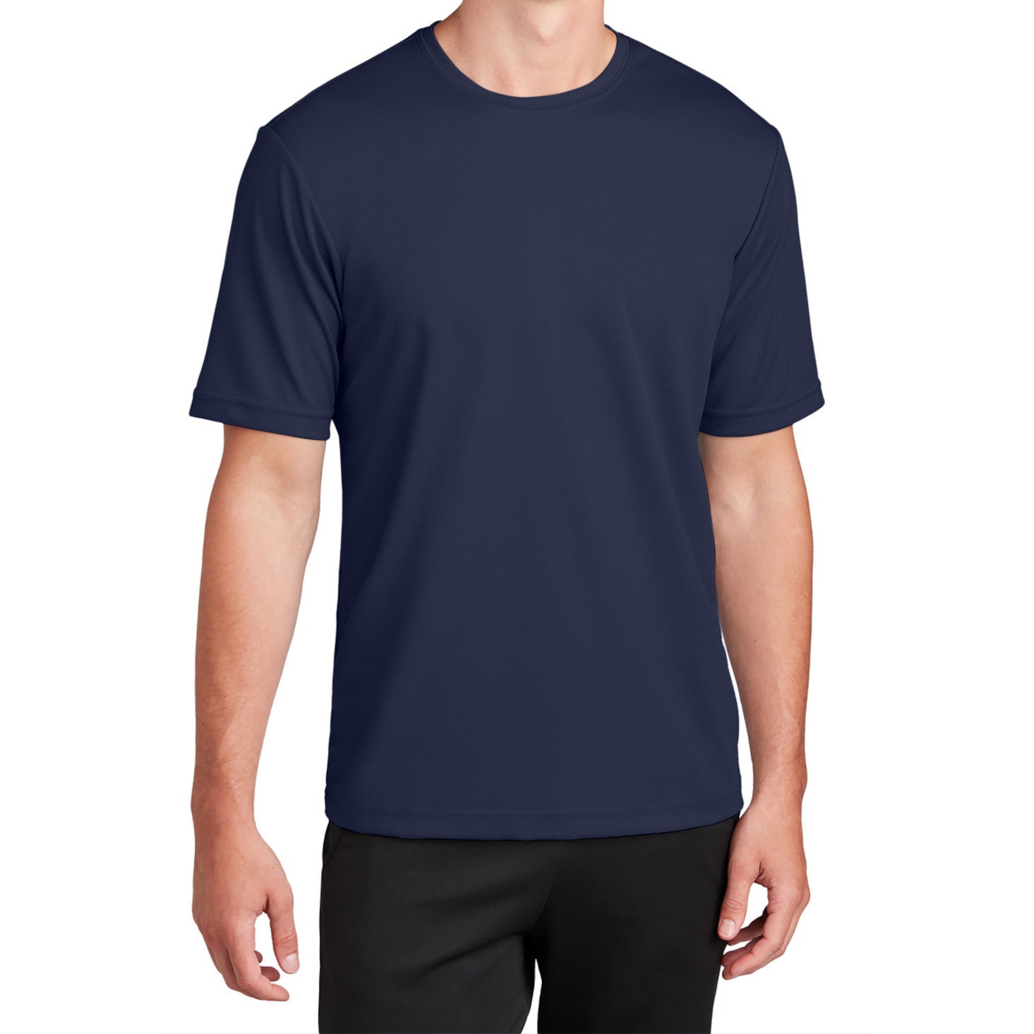 Men's RacerMesh Short Sleeve Tee-True Navy