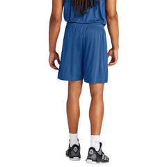 Men's PosiCharge Competitor 7inch Moisture-Wicking Athletic Shorts Polyester Elastic Waistband with Drawcord-Royal