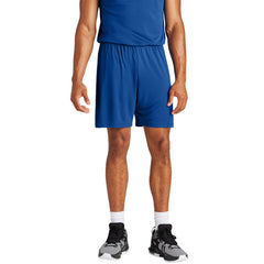 Men's PosiCharge Competitor 7inch Moisture-Wicking Athletic Shorts Polyester Elastic Waistband with Drawcord-True Royal
