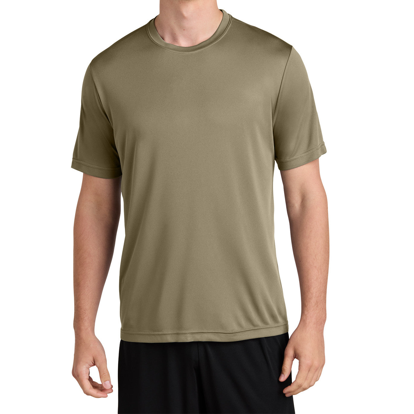 Men's PosiCharge Competitor Tee Shirt - Coyote Brown