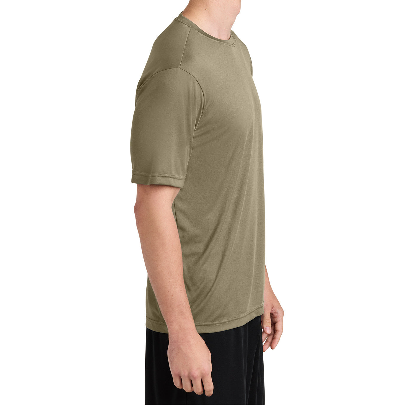 Men's PosiCharge Competitor Tee Shirt - Coyote Brown