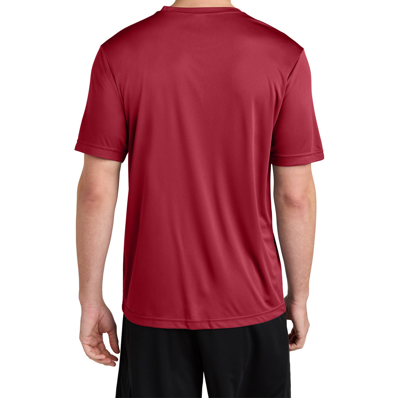 Men's PosiCharge Competitor Tee Shirt - Deep Red