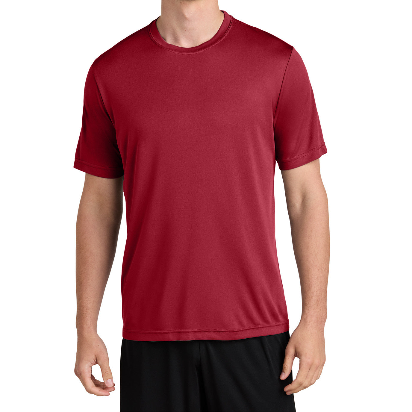 Men's PosiCharge Competitor Tee Shirt - Deep Red