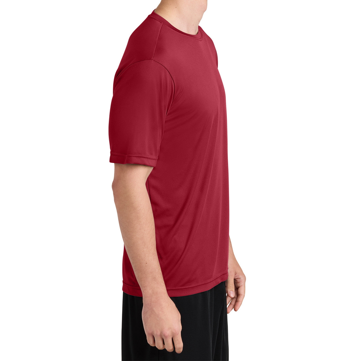 Men's PosiCharge Competitor Tee Shirt - Deep Red