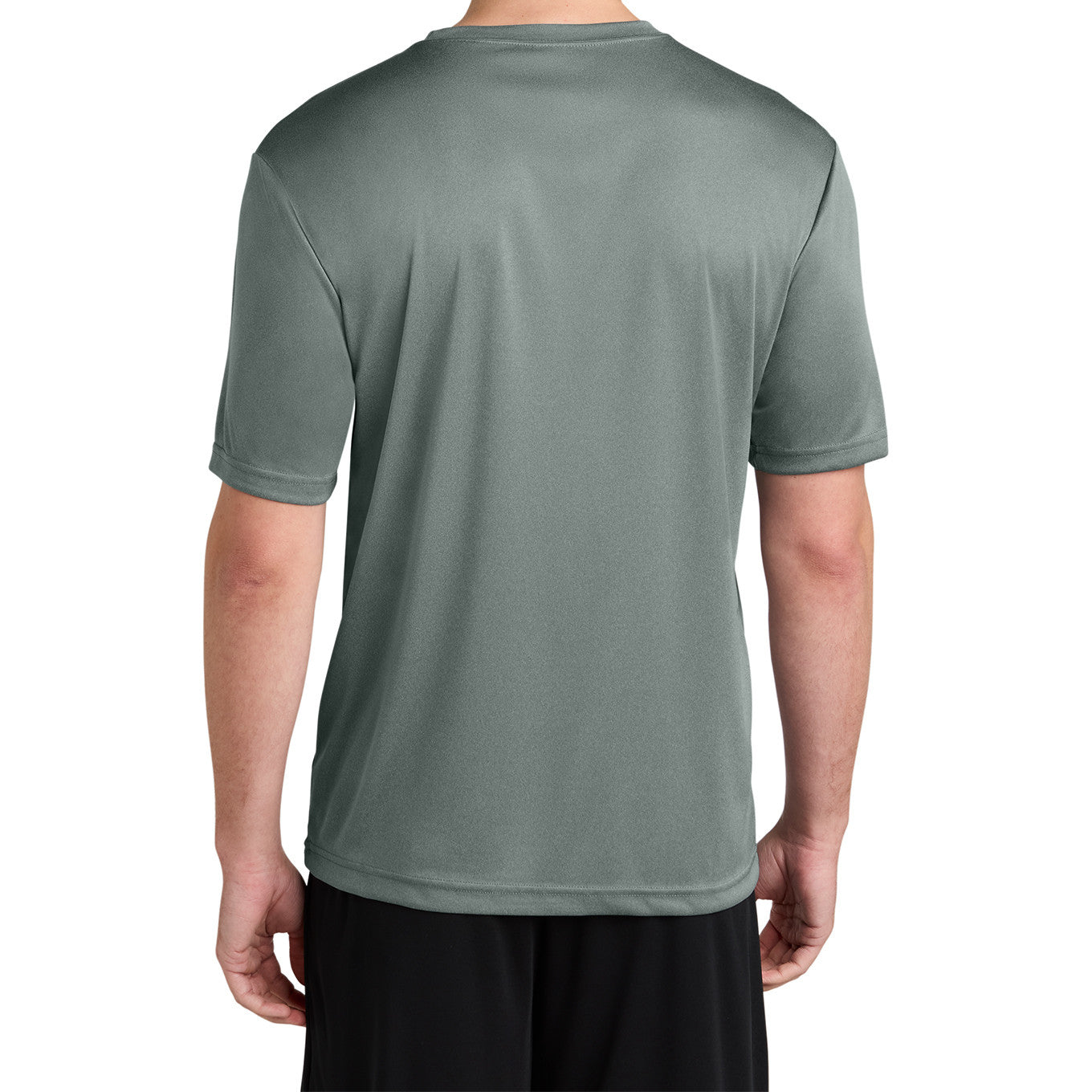 Men's PosiCharge Competitor Tee Shirt - Grey Concrete Heather