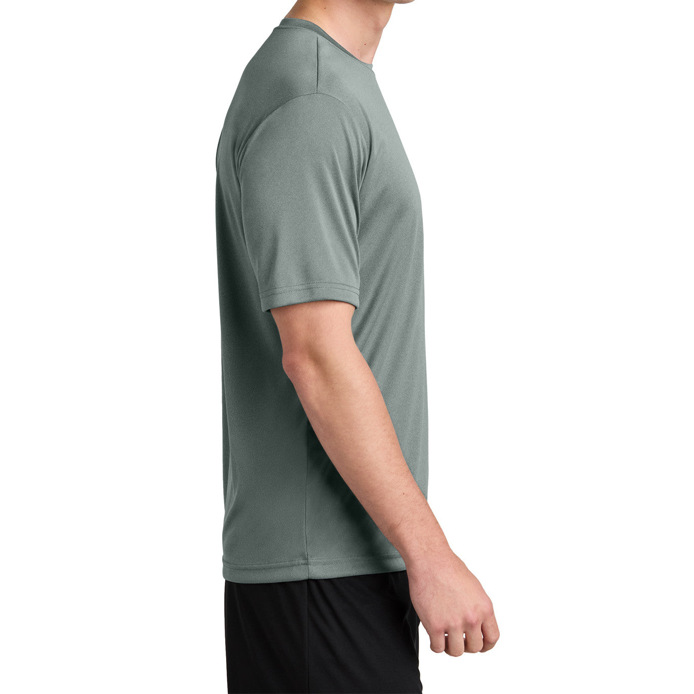 Men's PosiCharge Competitor Tee Shirt - Grey Concrete Heather