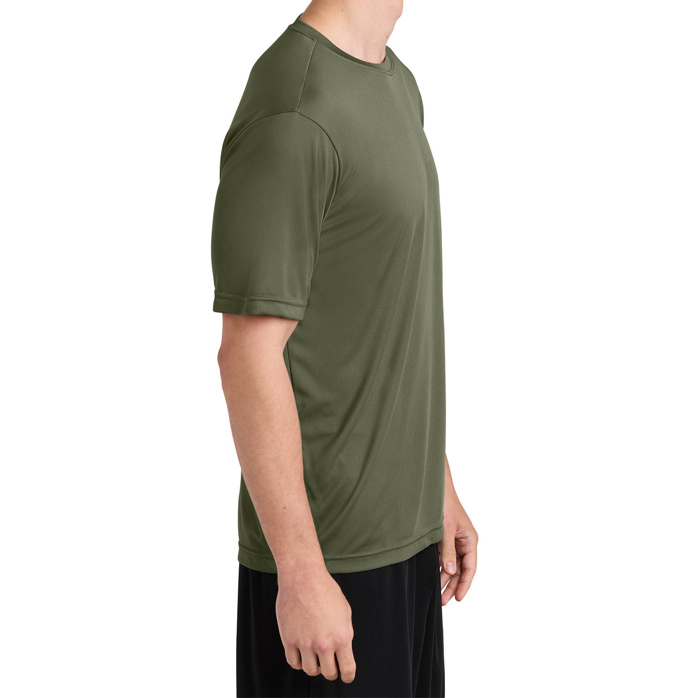 Men's PosiCharge Competitor Tee Shirt - Olive Drab Green