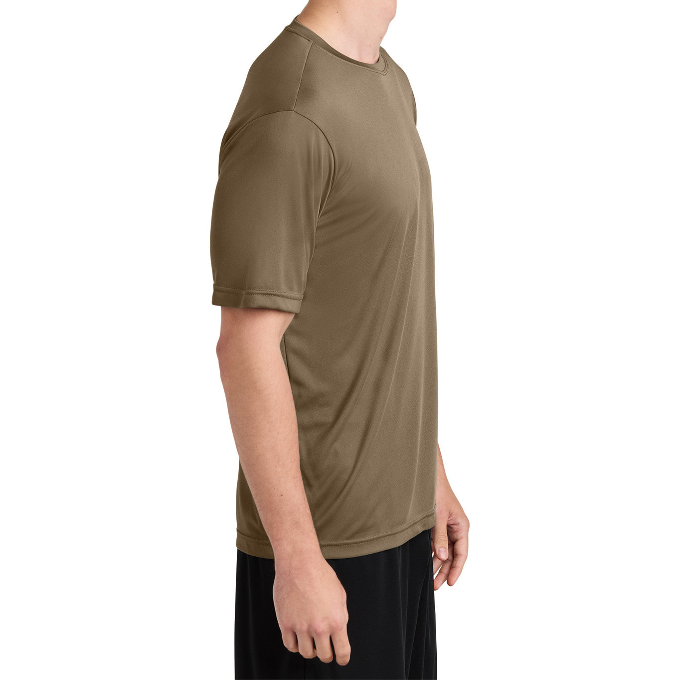 Men's PosiCharge Competitor Tee Shirt - Woodland Brown