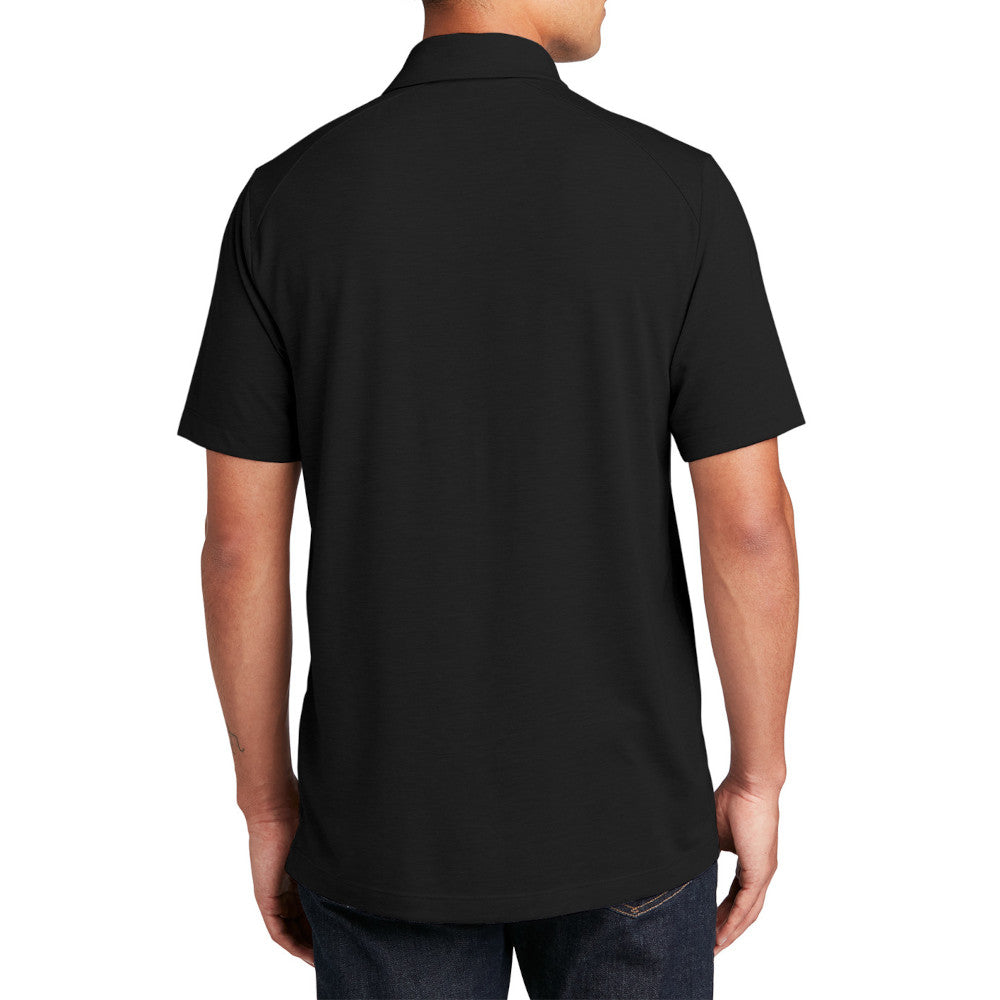 Men's PosiCharge Tri-Blend Wicking Polo Soft, Moisture-Wicking, and Color-Locking Performance