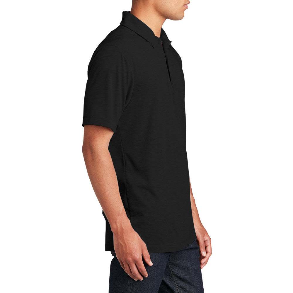 Men's PosiCharge Tri-Blend Wicking Polo Soft, Moisture-Wicking, and Color-Locking Performance